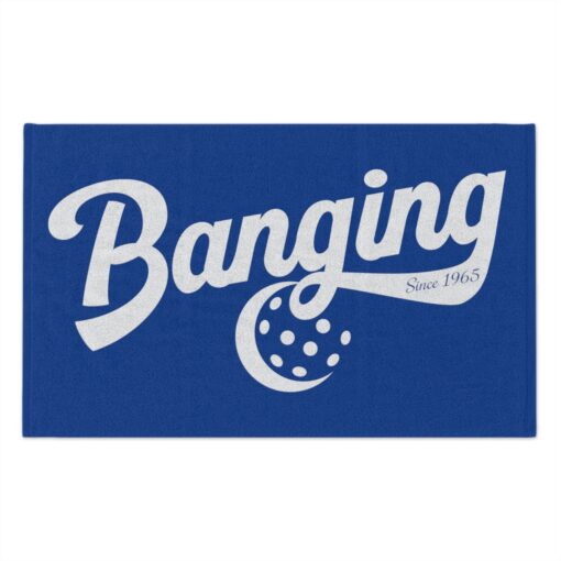 Banging Rally Towel, 11x18 - Blue - Image 3