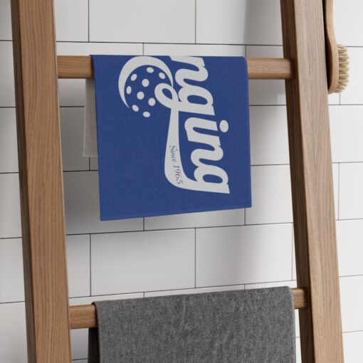 Banging Rally Towel, 11x18 - Blue - Image 5