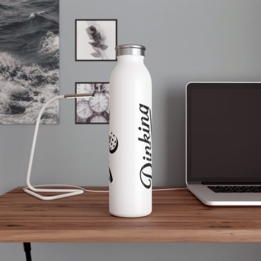 Banging and Dinking Water Bottle on a desk