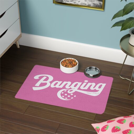 Banging Pink Food Mat mockup