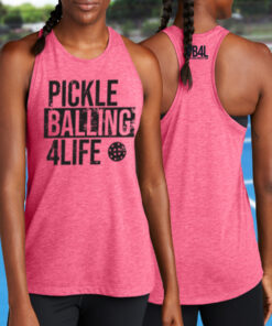 PickleBalling 4 Life Women's Dry Fit Tank